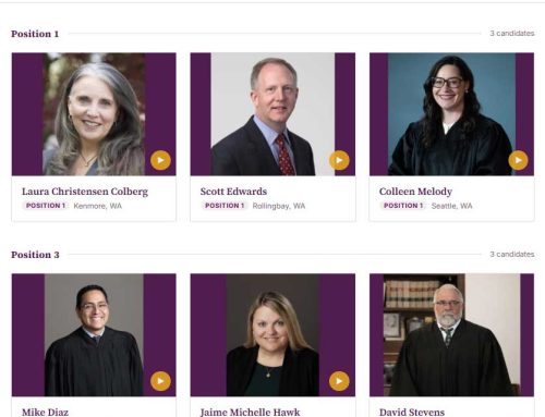 Washington Supreme Court Candidate Interviews